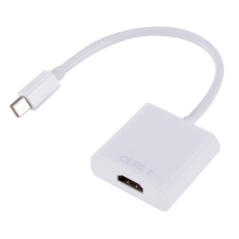 Mini Dp Naar Hdmi-Compatibele Adapter Kabel, Mini Displayport (Thunderbolt 2.0) naar Hdmi-Compatibel Adapter Voor Pro