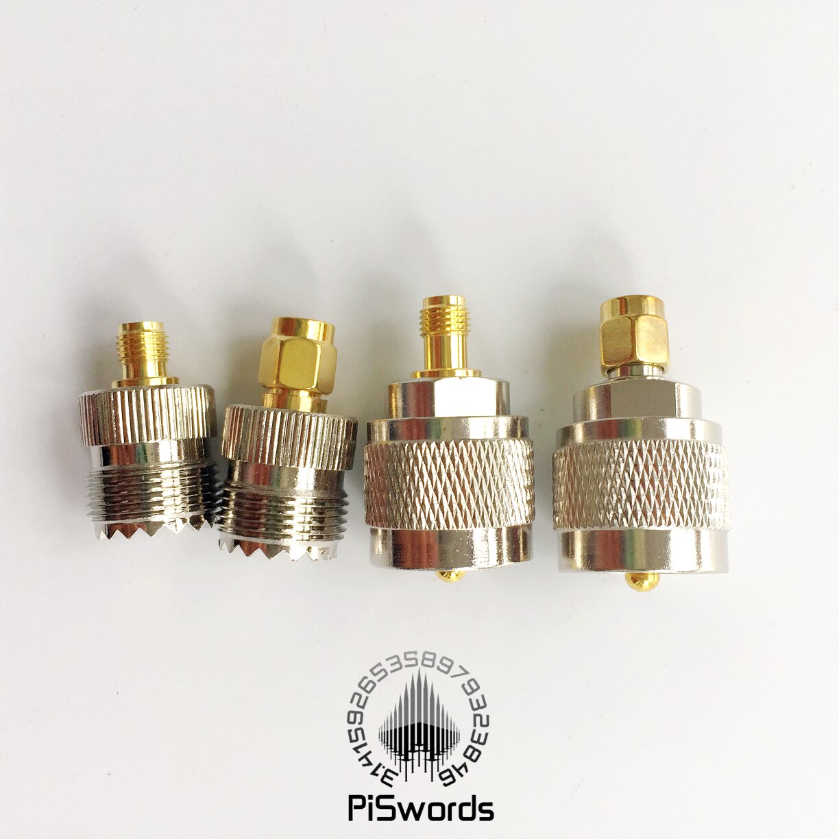 Connecteur UHF SO-239 à SMA RF, convertisseur, accouplement Coaxial droit, adaptateur femelle mâle, interphone