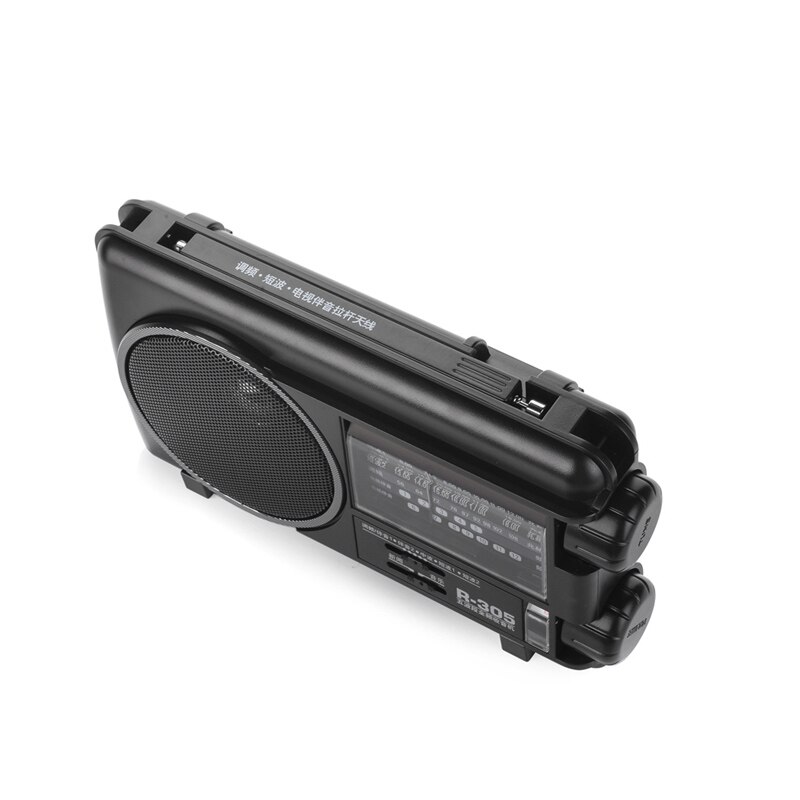 retro ambona r-305 pełny zespół radio cyfrowy FM krótkofalówka wieża stereofoniczny odbiornik większy głośnik odtwarzacz muzyczny radio przenośne