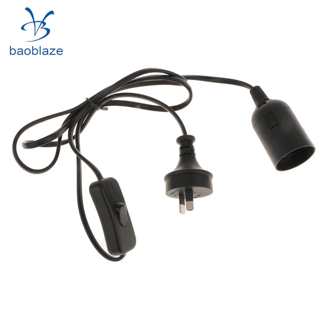 1.5m e27 plug-in hanglamp fitting naar au plug-in stroomkabel adapter