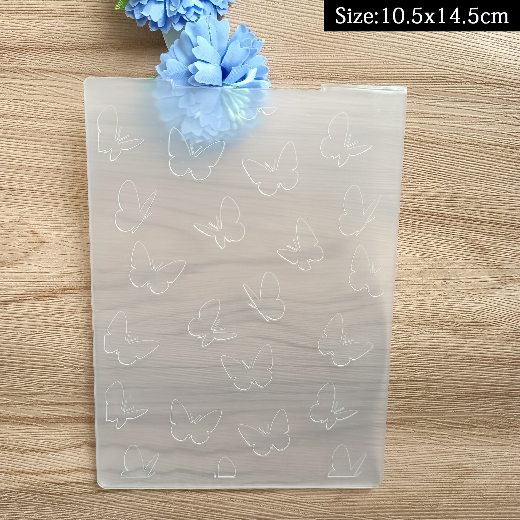Carpeta de relieve de flores rosas para álbum de recortes, manualidades DIY, con 11 patrones diferentes/árboles/hojas/flores: FD-159