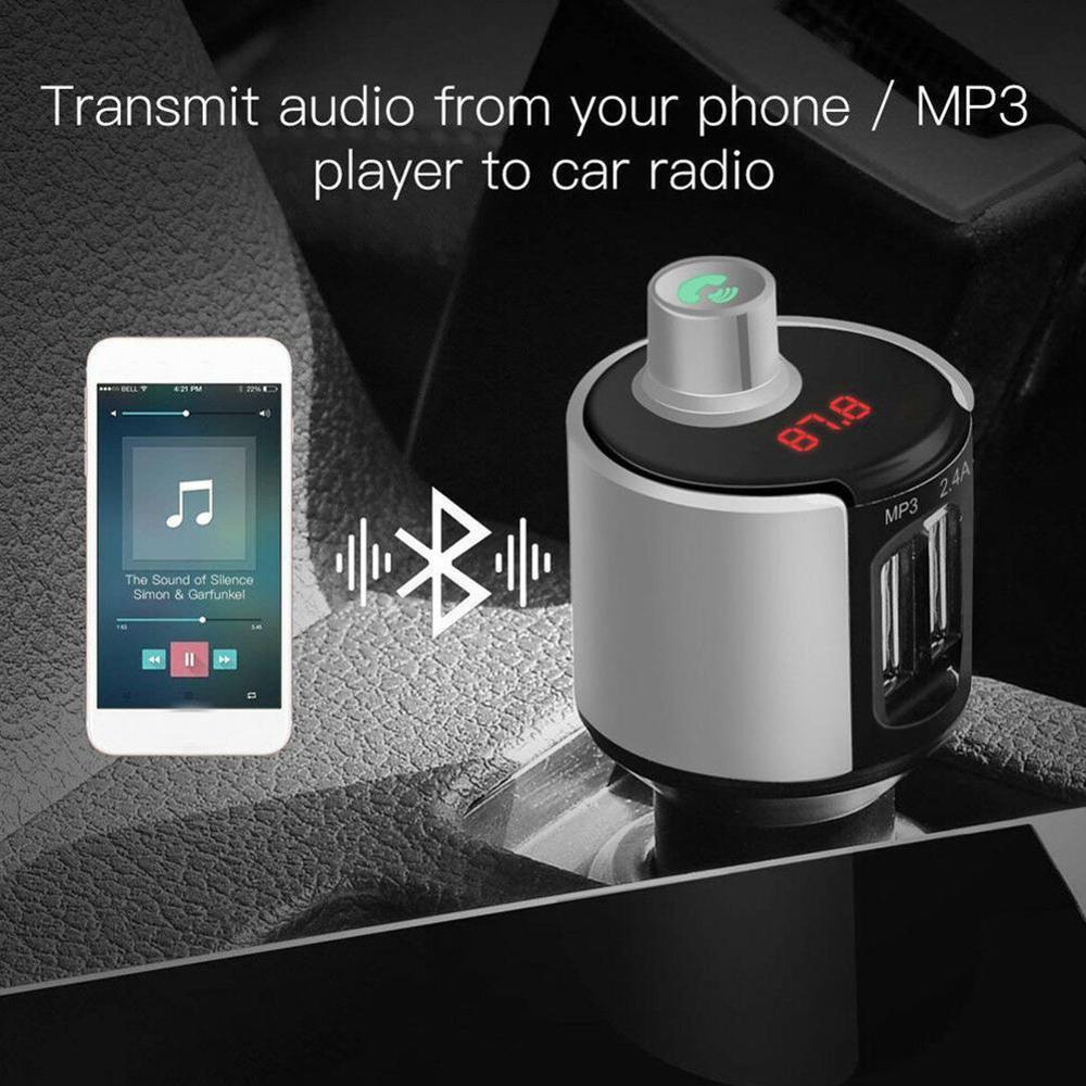 Drahtlose Bluetooth FM Sender Modulator Auto Radio Adapter Auto MP3 Spieler 3,4 EIN Dual USB Auto Ladegerät Wagen Bausatz