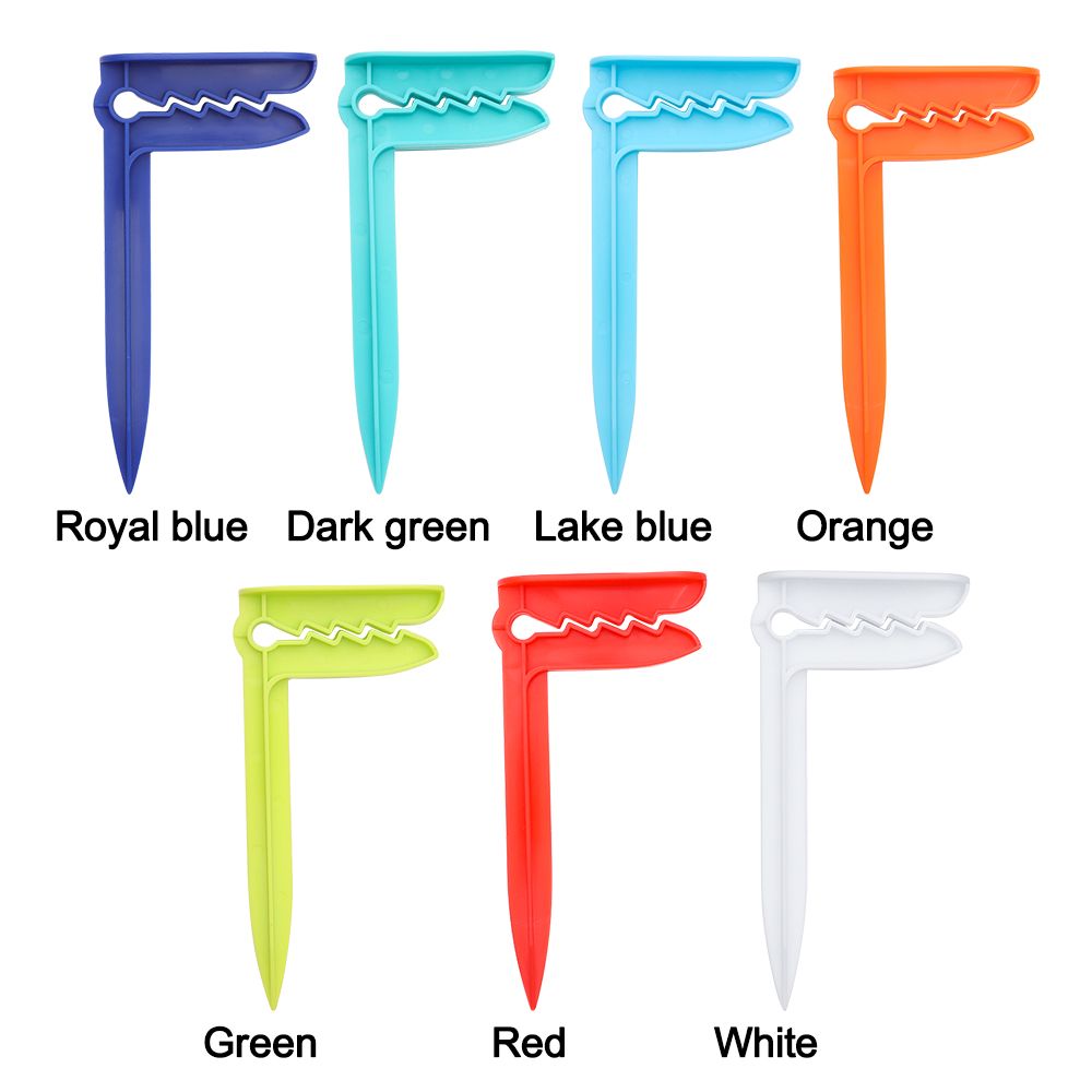 4Pcs Plastic Handdoek Klem Decoratieve Wasknijpers Strandlaken Clip Camping Mat Clip Handdoek Klem Wasknijpers Huishoudelijk Gereedschap
