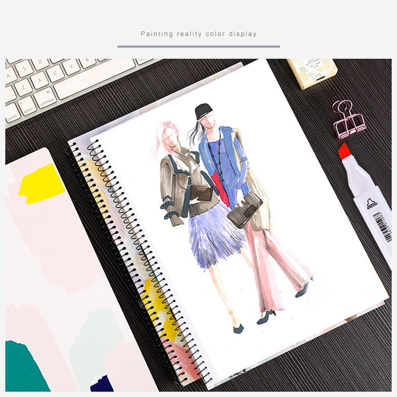 TouchFIVE 40 couleurs double tête Art marqueurs ensemble stylo marqueur d'alcool huileux pour dessiner Manga vêtements de produit croquis marqueurs