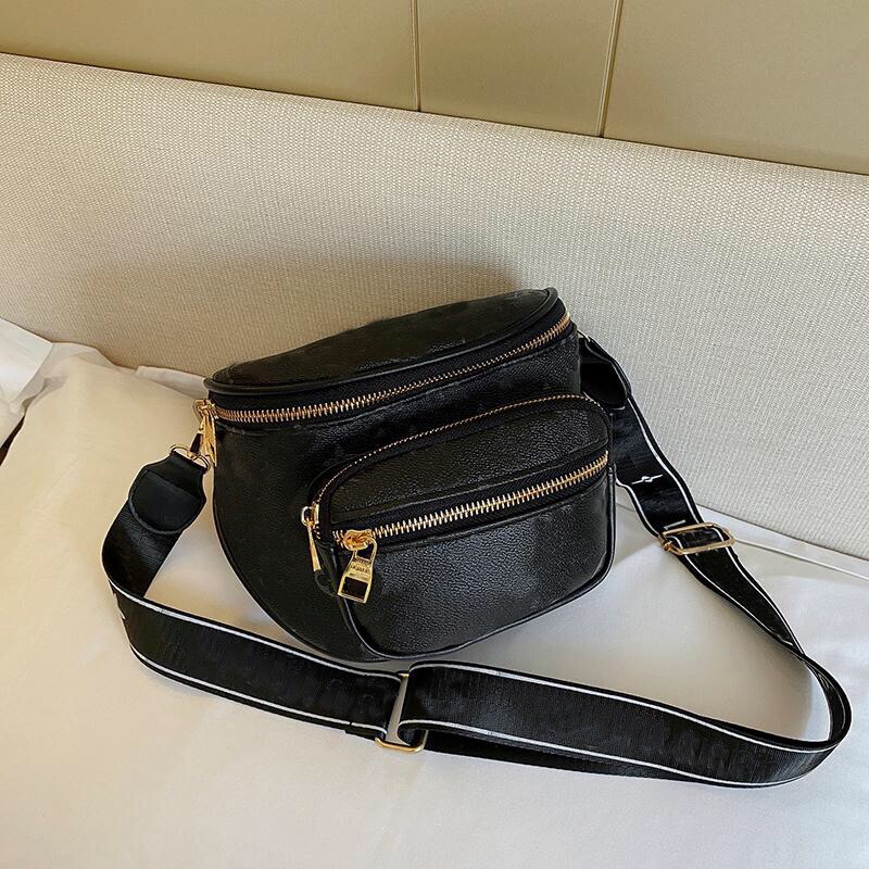 Vintage Kleine Tas Vrouwen Mode Zadeltas Eenvoudige Retro Dame Pu Enkele Schouder Messenger Bags Luxe Handtassen Tas-33: Black