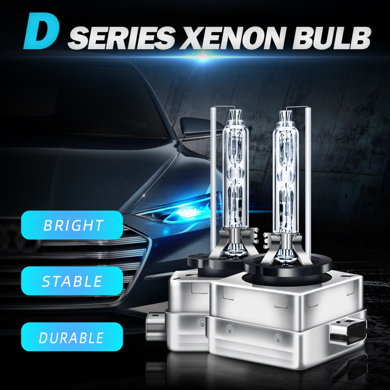 Bombillas HID de xenón para faros delanteros, D1S, D2S, D3S, D4S, 4300K, 5000K, 6000K, 8000K, CBI, D1R, D2R, D3R, D4R, 2 uds.