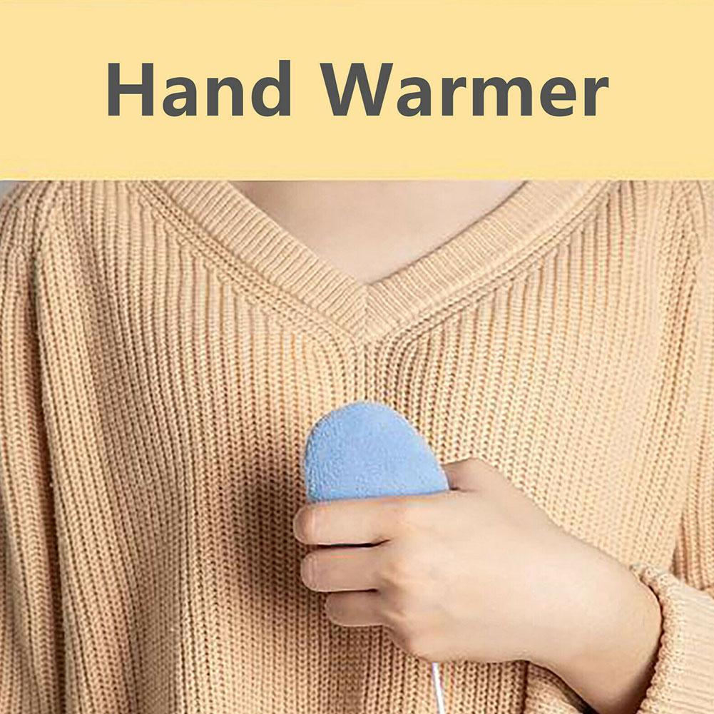 Hand Warmers USB Plug And Play Electric Heat Hands Warmer With Plush Cover Mini Hand Warmer Electric Warmer
