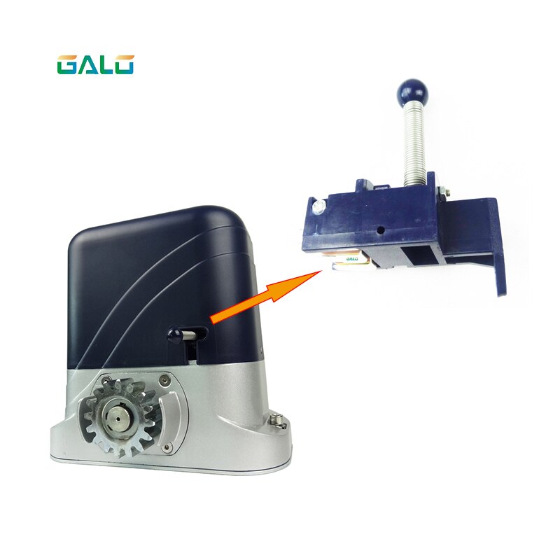 Spring mechanical limit switch for GALO sliding gate opener: Blue