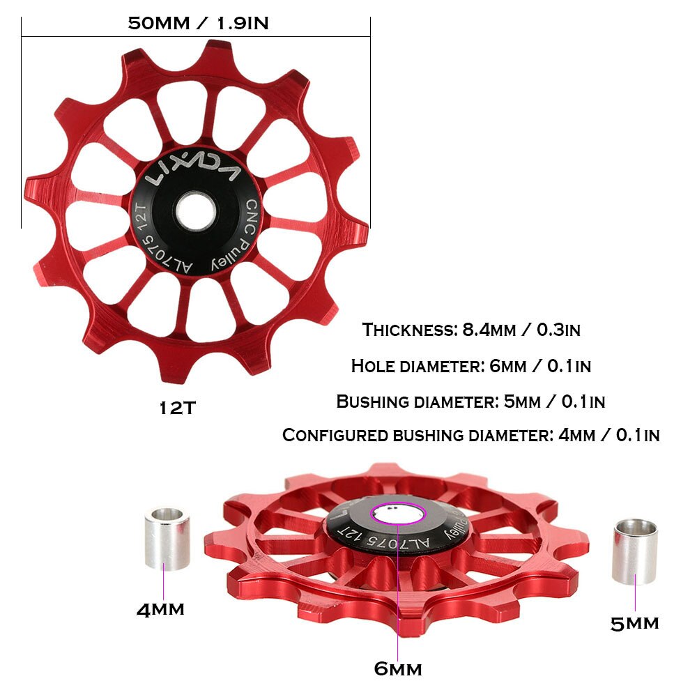 Garbaruk Achterderailleur-Kooi - voor Shimano MTB | 1x12-voudig - goud