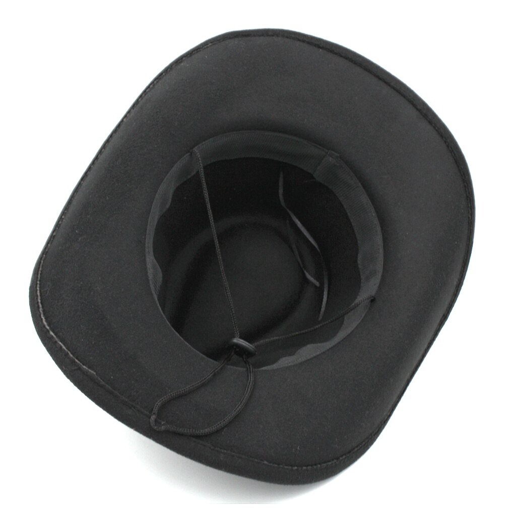 Mistdawn western cowboy panama punk elsker top hat unisex bred opadvendt roll-up randen chapeau udendørs fest gade strand kirke kasket