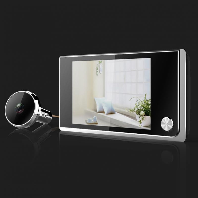 Multifunction Home Security 3.5inch LCD Color Digital TFT Memory Door Peephole Viewer Doorbell Security Camera Brand