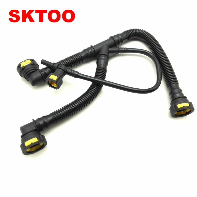 Car Engine Crankcase Breather Hose Pipes For Peugeot 206 207 307 308 408 For Citroen C2 c-quatre 1.6 16V