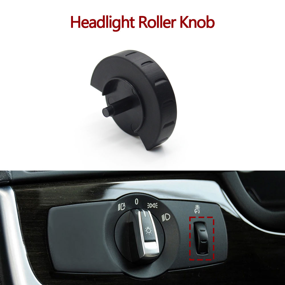 Hoofd Lamp Draaiknop Koplamp Schakelaar Cover Panel Voor BMW 5 Serie 5GT 6 S 7 S X3 X4 f02 F10 F11 F07 F06 F25 F26 61316803965: Goud