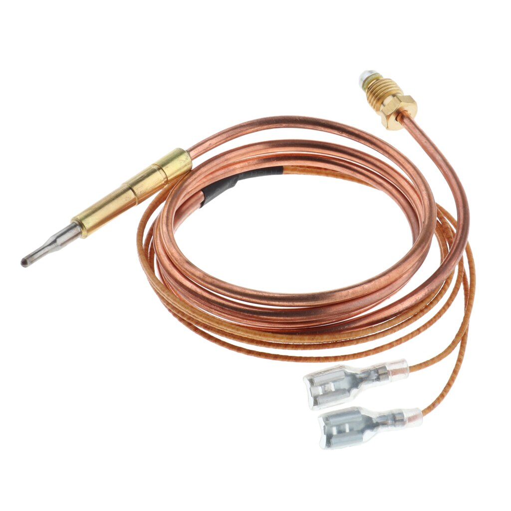 1.2m/42 inch Thermocouple Replacement for Furnace Heater Fireplace Durable 1 Piece Thermocouple