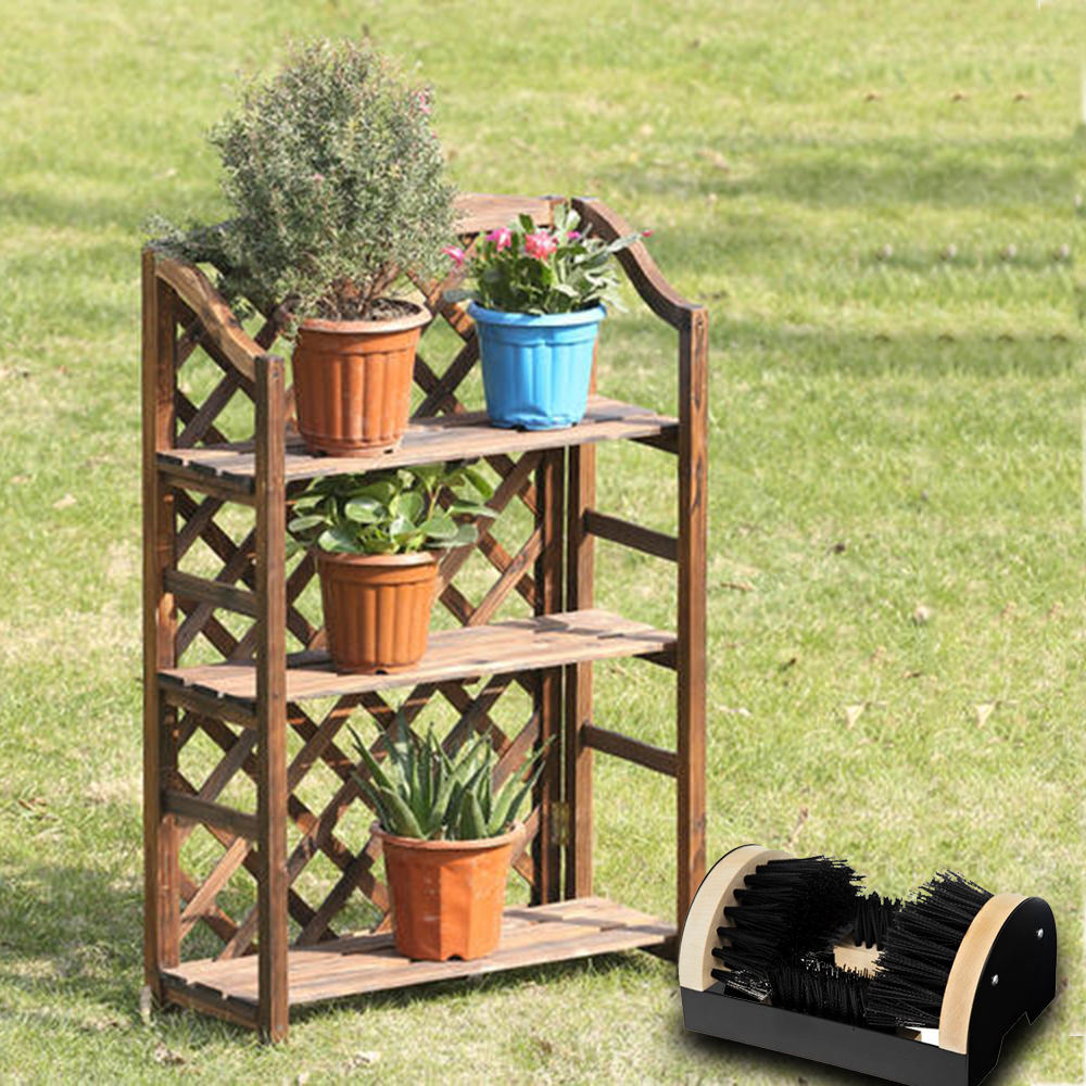 Boot Brush Indoor And Outdoor Cleaning Shoe Brushrs All Weather Industrial Shoe Cleaner & Scraper Brush Outdoor Boot Brush