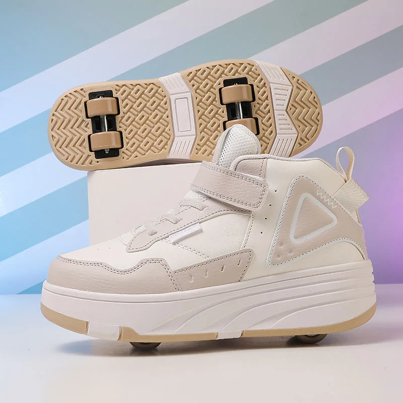 Children's Four-Wheel Inline Skates Double Row Roller Skating Shoes Unisex Kids' Roller Blades Adult Roller Sports Entertainment
