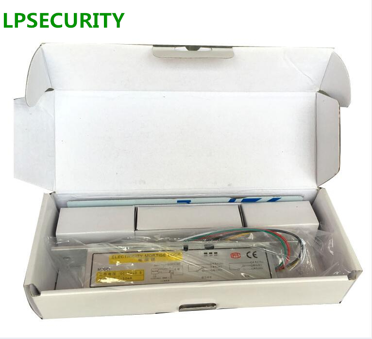 Fail secure DC12V Deadbolt Electric Bolt Plug Narrow Door Access Lock 5 wires timer low temp lock power off