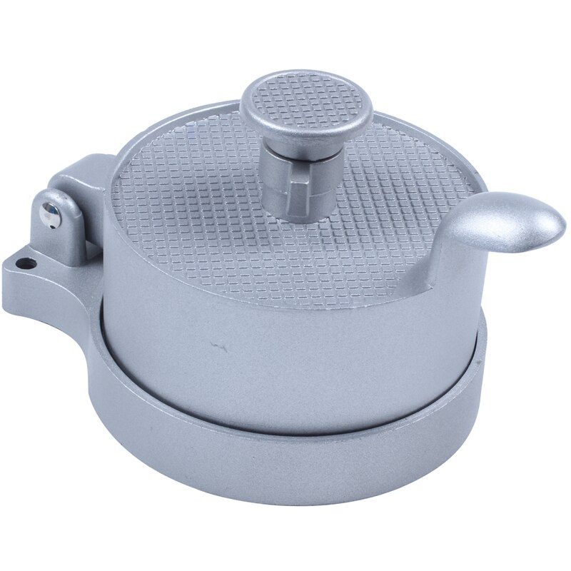 Fødevaregodkendt aluminium burgerpresse nonstick cook madlavning form hamburger kød presse