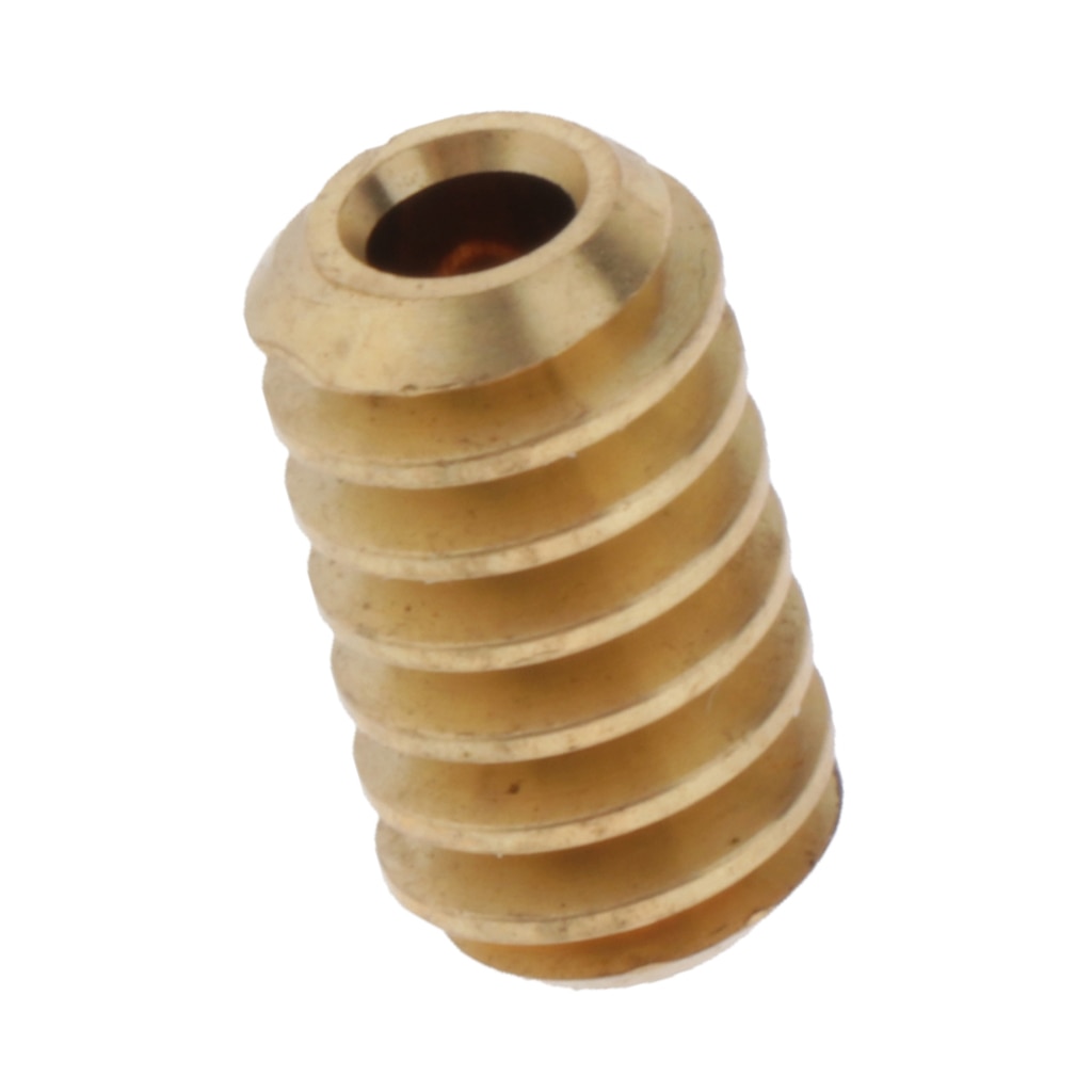 Messing Wormwiel Wiel Wormwiel As Kits 0.5 Modulus Gat 3 Mm Dia 6.7 Mm