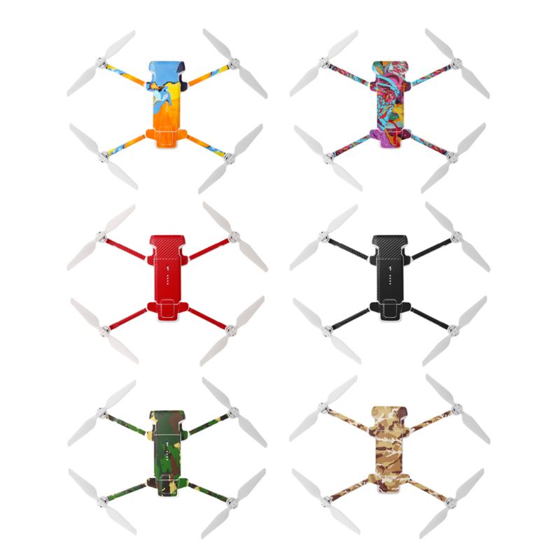 PVC Waterproof Sticker for Xiaomi Fimi X8 SE Drone Skin Protector Accessory 1 Set