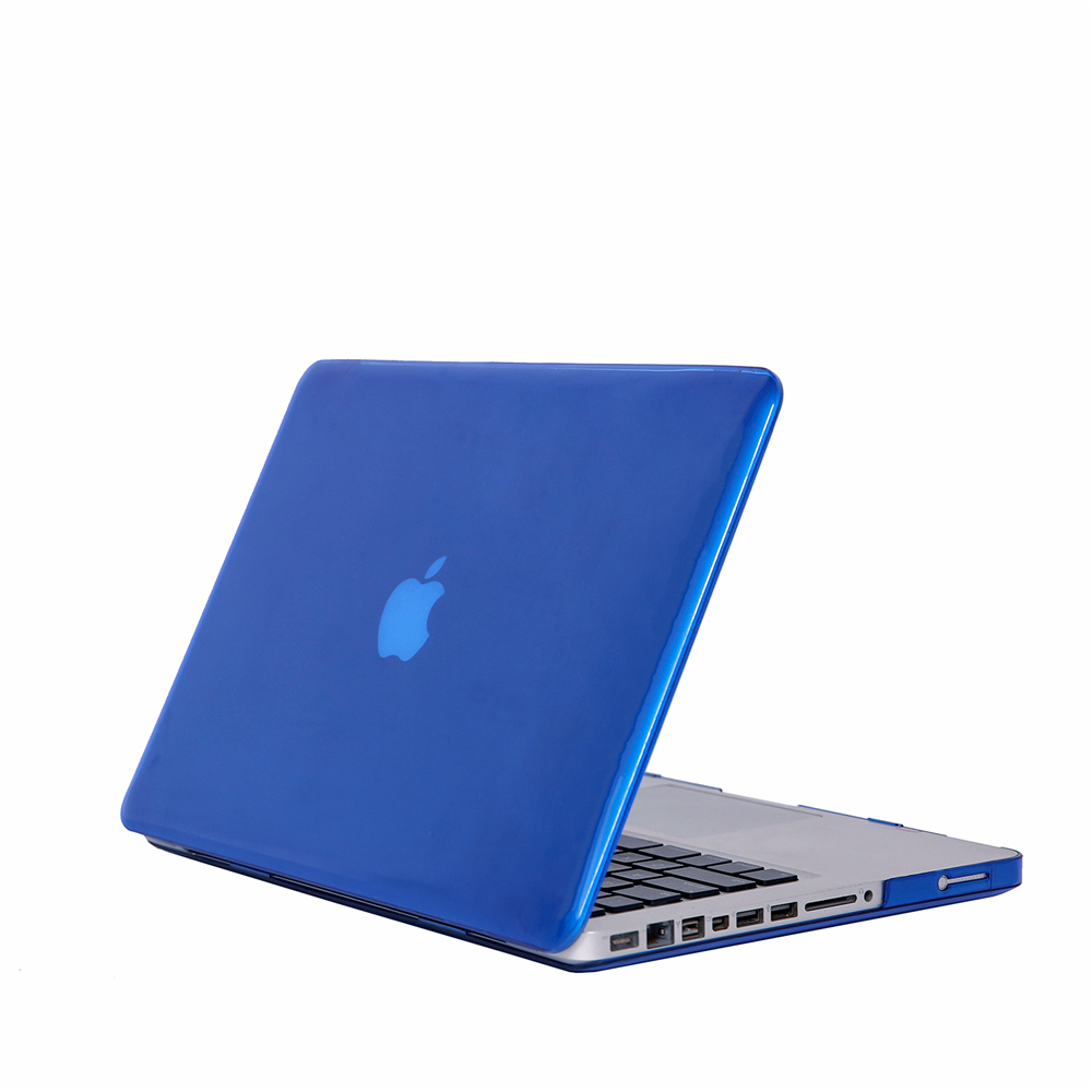A1278 A1286 funda protectora para portátil para MacBook Pro 13,3/15,4 pulgadas funda de cristal: 12 pulgadas / Azul