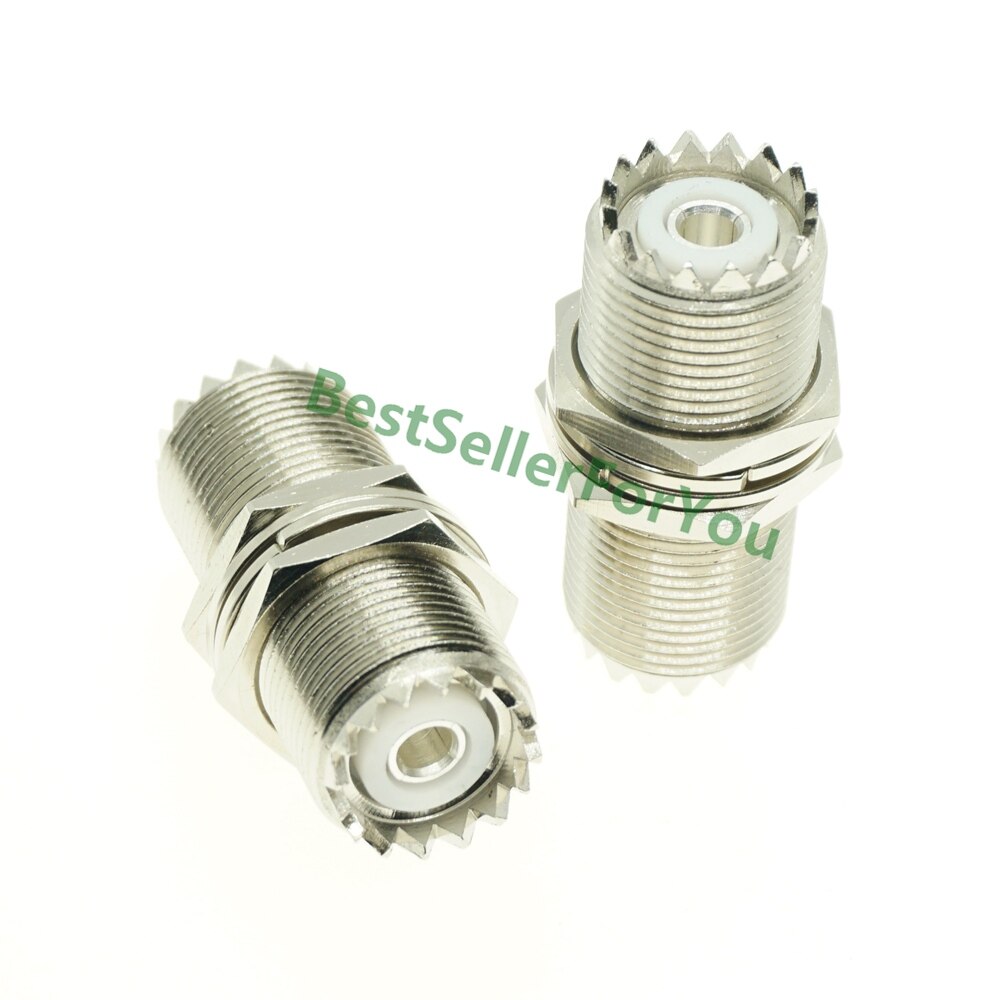 UHF Male Female To UHF Male Female PL259 TO SO239 RIGHT ANGLE 3 WAY RF Adapter Connector: UHF-KKY