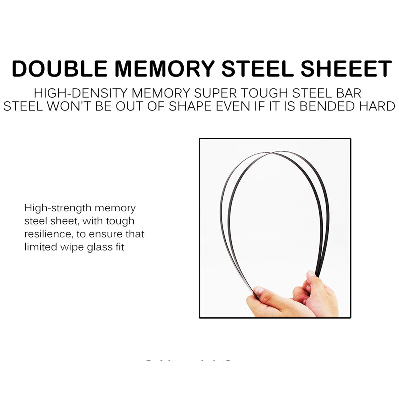 Car Wiper Blade Window Windscreen Windshield Wipers Blades Push Button Auto Accessories For KIA Venga 26"+14"