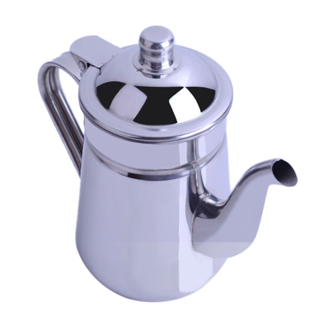 1.6 L Stainless Steel Gooseneck Kettle Drip Kettle Coffee Pot with Long Mouth