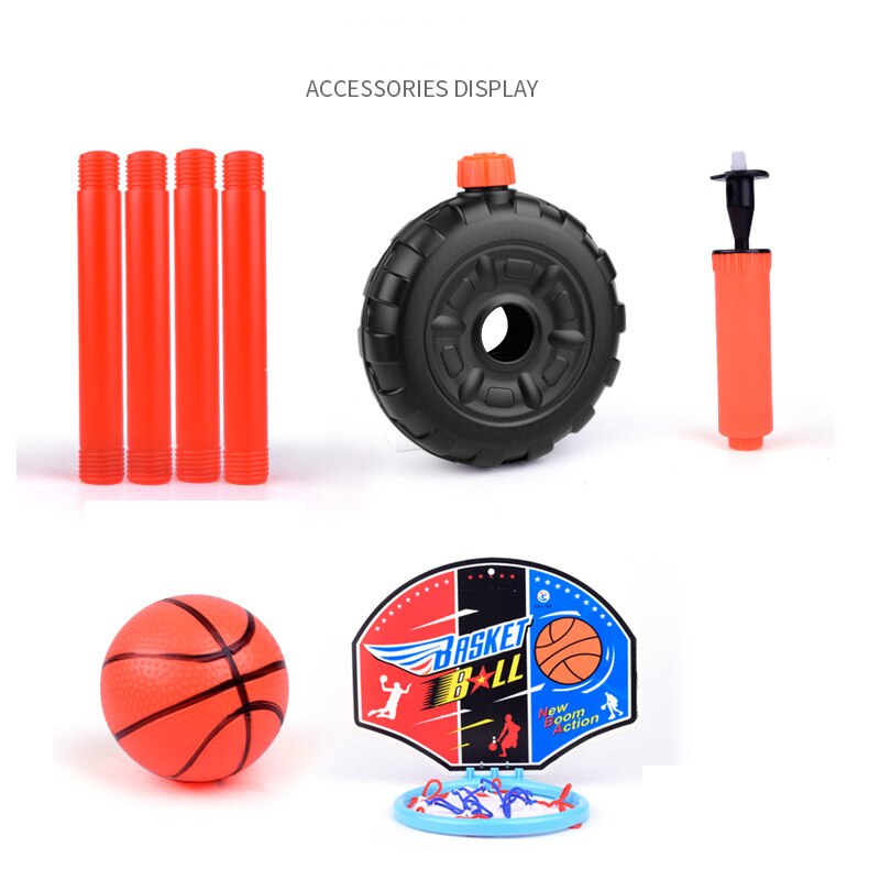 Kinder Basketball Spielen Set Outdoor Sport Verstellbaren Ständer Korb Halter Hoop Ziel Spiel Mini Indoor Junge Kinder Hof Spiel Spielzeug