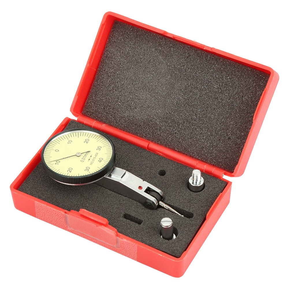 38mm Accuracy Tungsten Steel Dial Test Indicator Dial Gauge Meter Tool