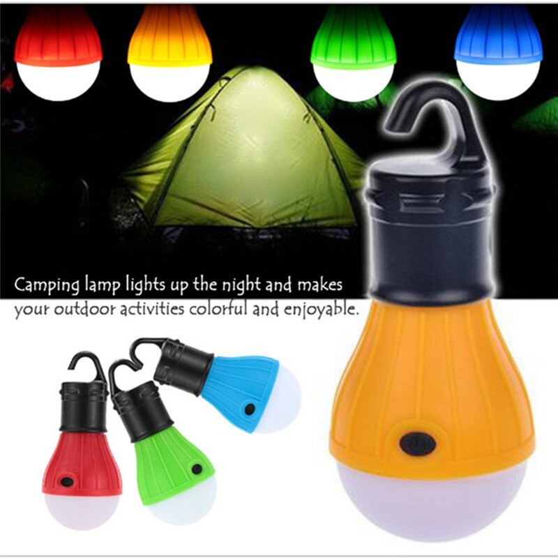 LED Tent Licht Outdoor Draagbare Opknoping LED Camping Tent Lamp Vissen Lantaarn Lamp 3 Modi AAA batterijen Nachtlampje lamp