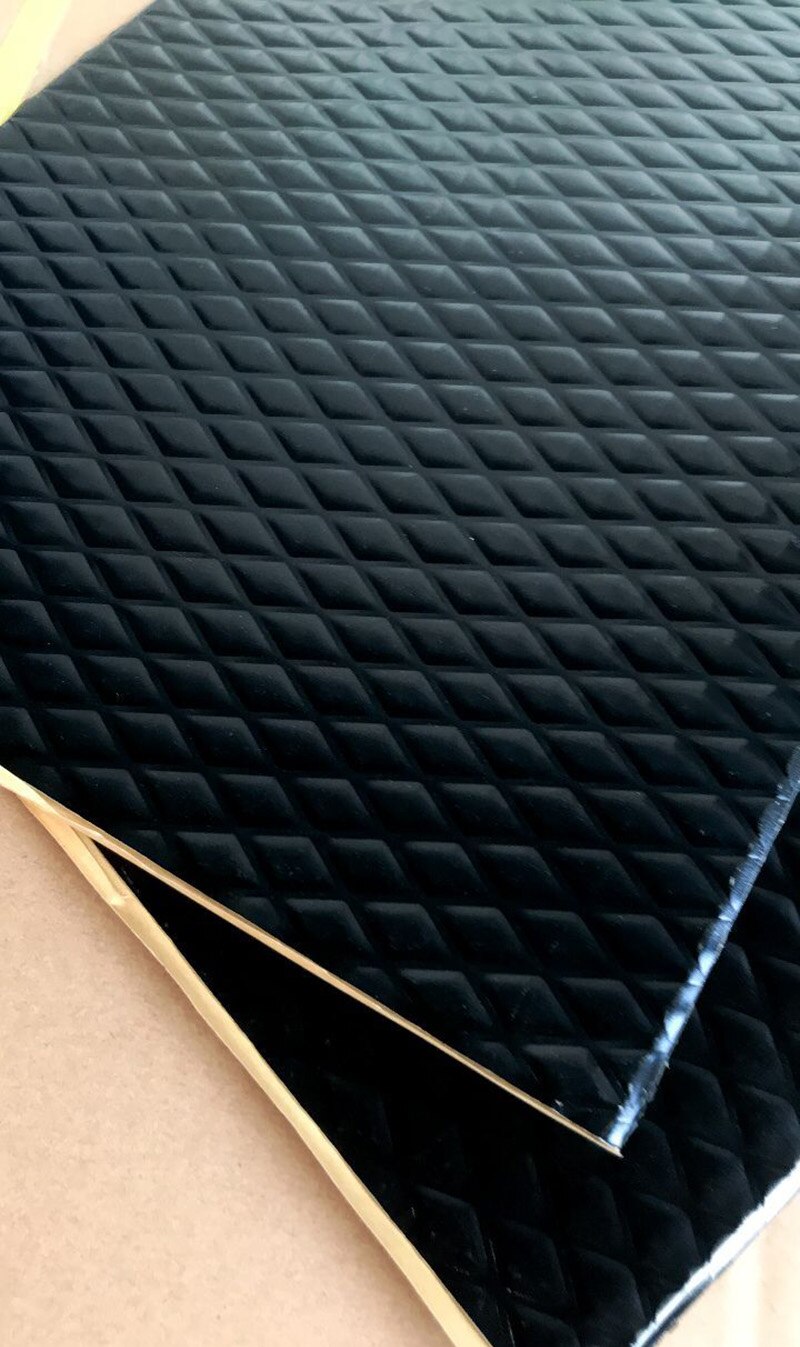 1Pcs Car Sound Proofing Deadening Car Truck Anti-noise Sound Insulation tasteless Pure butyl rubber damping plate shock pad