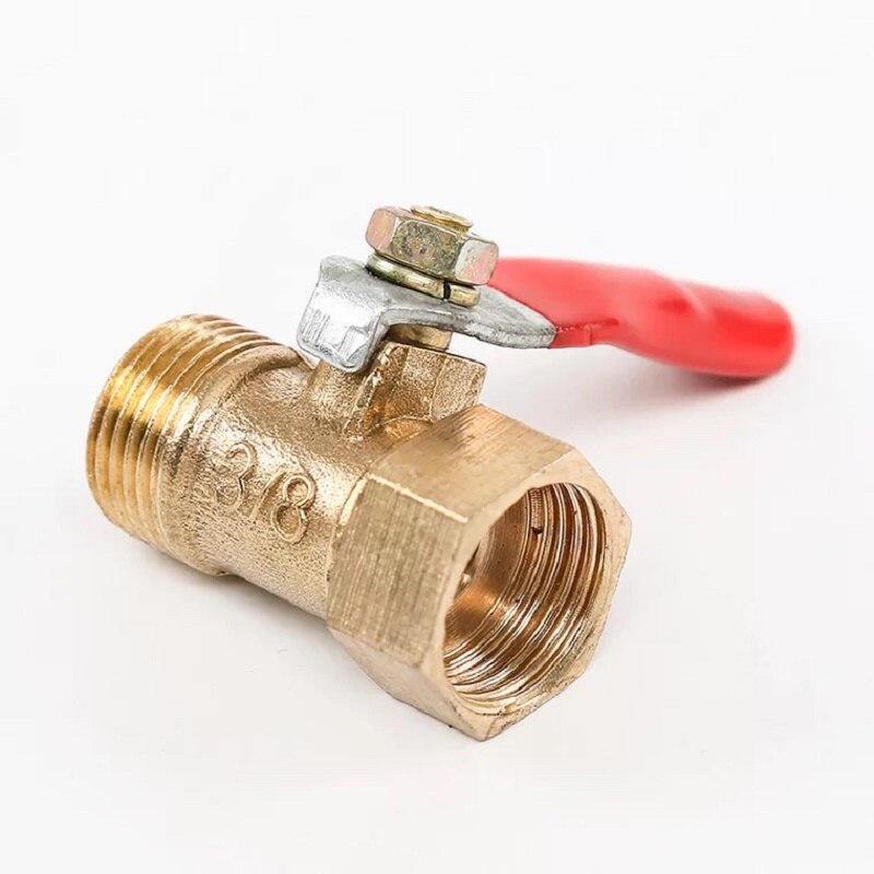 Pneumatische Valve 1/8 "1/4" 3/8 "1/2" Interne en externe Draad Kogelkraan Luchtcompressor Kogelkraan pneumatische componenten