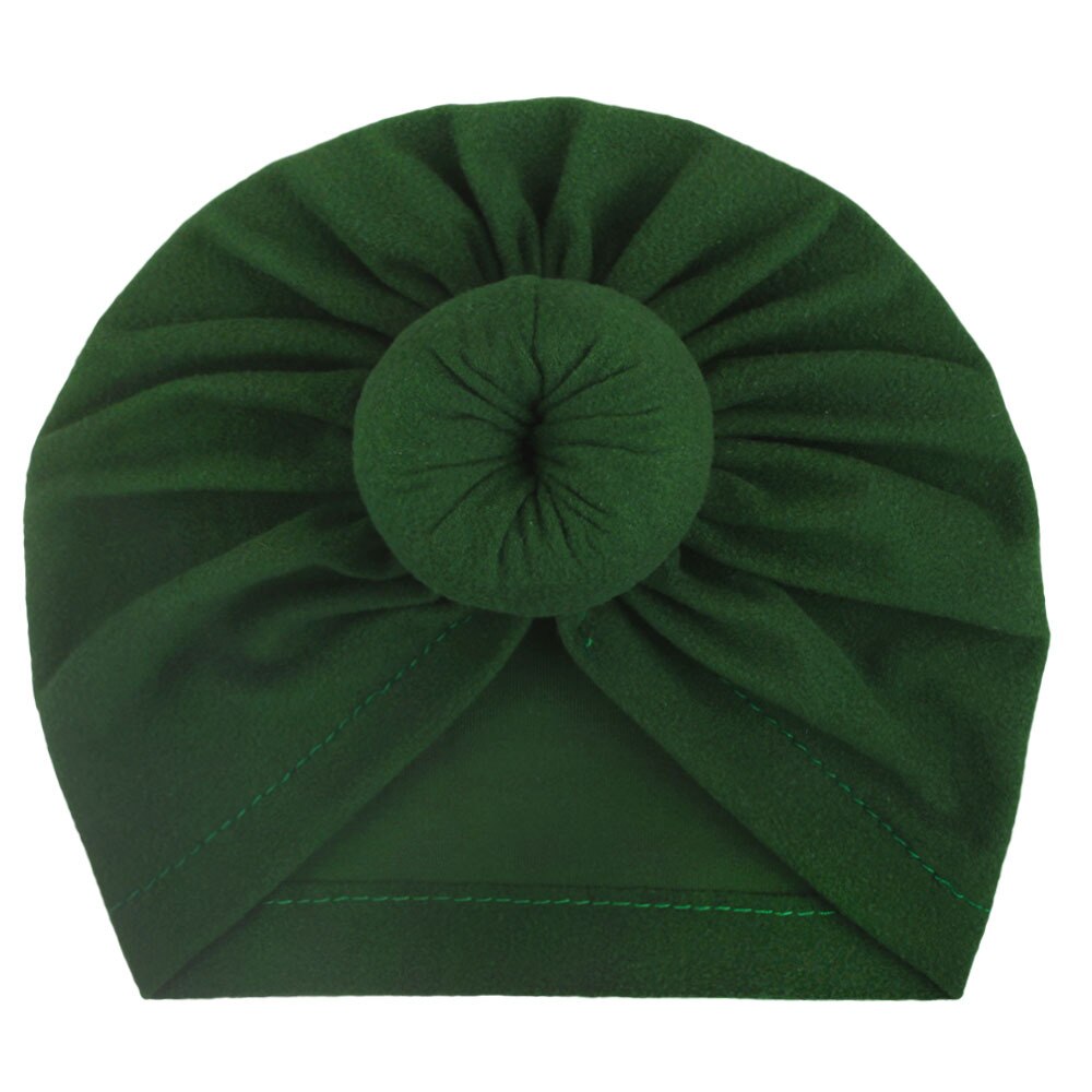 Baby pannband flicka turban spädbarn pannband baby huvud wraps tillbehör pannband för baby flickor elastiskt pannband söt huvudbonad: Blå