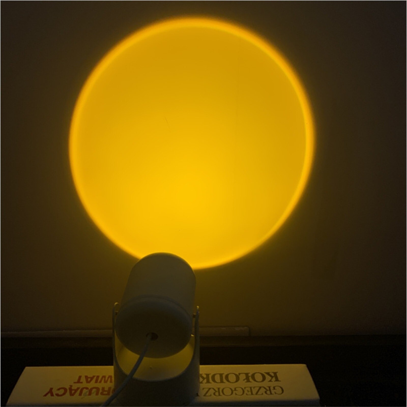 Night Light Projector LED Light 90 Degree Rotating Romantic Atmosphere Light: A