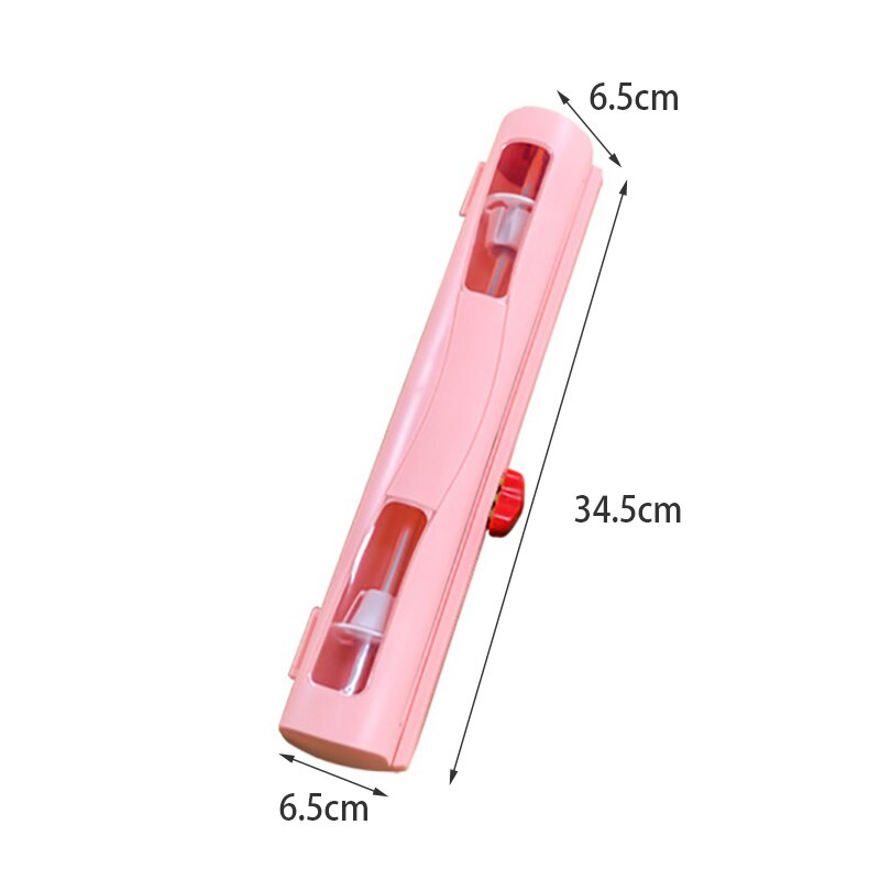 Plastic Wrap Dispenser Punch-free Dispenser Cutter Foil Cling Film Wrap Dispenser Wall Mounted Sharp Cutter Kitchen Tool