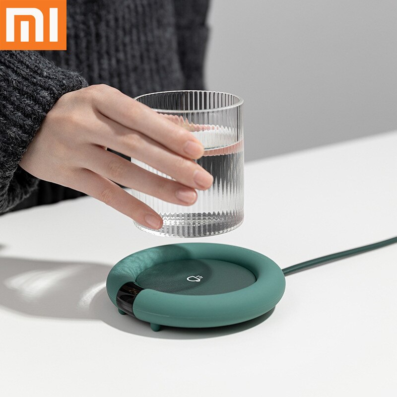 XIAOMI-calentador de velocidad de café 3life, taza con pantalla Digital, posavasos de calefacción inteligente, ajuste de aislamiento de temperatura