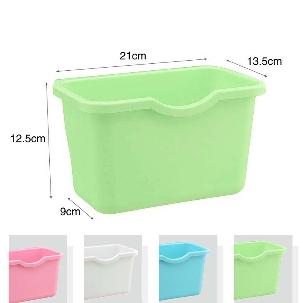 Kitchen Cabinet Door Hanging Trash Garbage Bin Can Rubbish Container Household Cleaning Tools Waste Bins