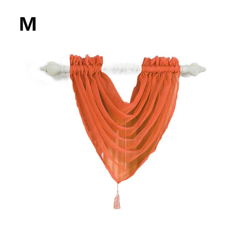 Voile Curtain Swags All Colours Pelmet Valance Net Curtains Voile Swag t1226: M