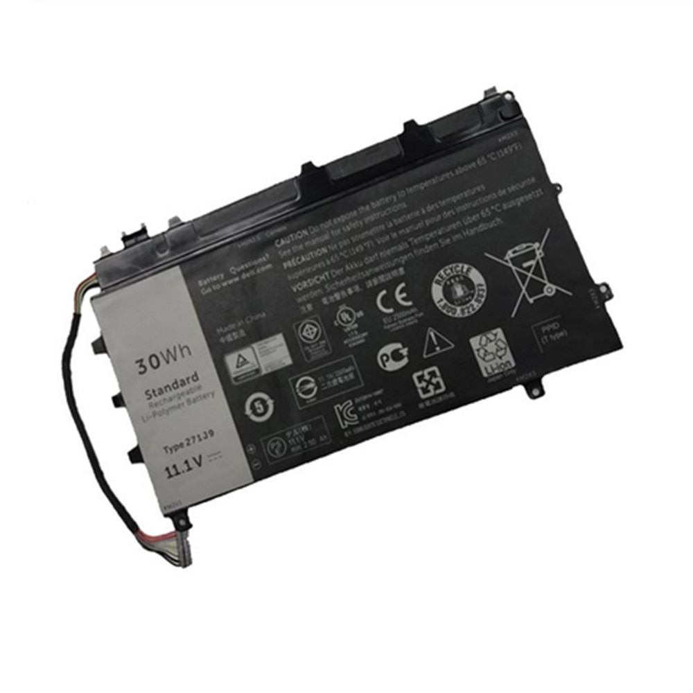 11.1V 30wh Original 271J9 GWV47 0GWV47 YX81V Laptop Battery For DELL Latitude 13 7000 7350