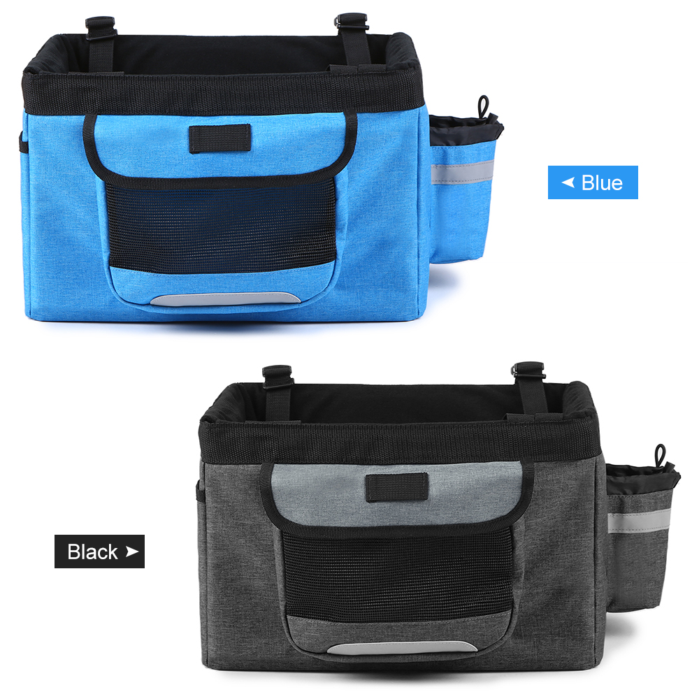 Pet dog cat carrier sykkelkurv sykkel ridetaske sykkelhåndtak foran bag boks 10kg last sykkeltilbehør