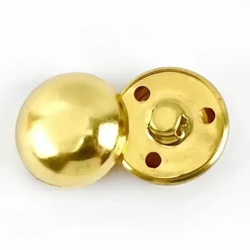 30 szt. retro Metalowe Guziki Mosiężne Złote Guziki Grzybek 10-28mm robić Odzieży Płaszcza Ozdobne Okrągłe Guziki Akcesoria robić Szycia DIY: 4 # / Element mosiężny w starym stylu