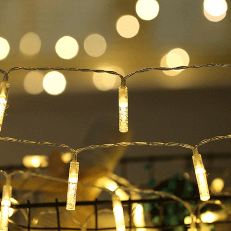 Soverom rom dekorasjon string lys led batteri dekorasjon liten nattlampe