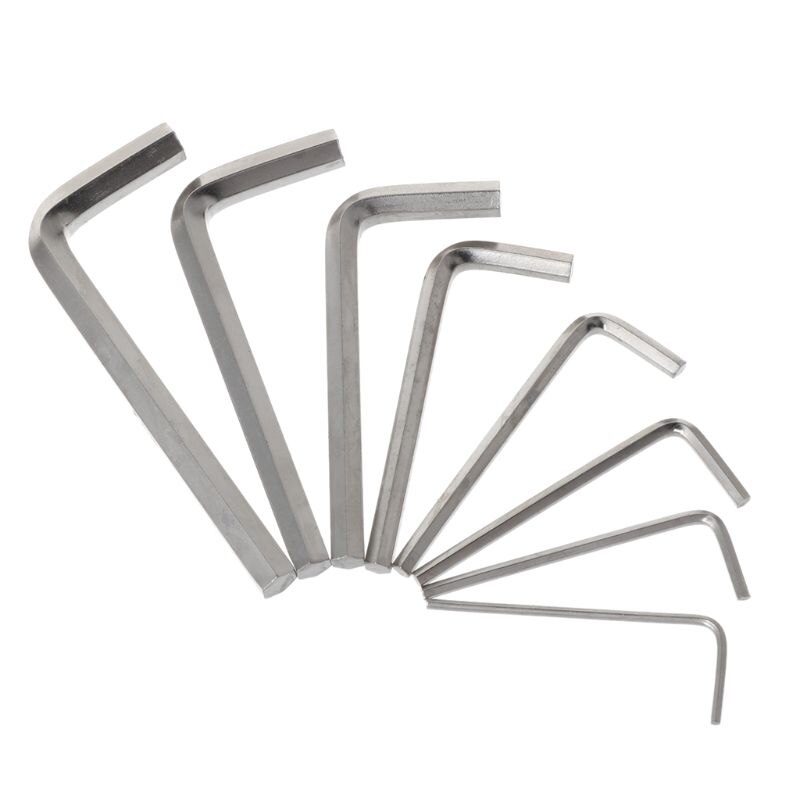 8pcs Allen Key Hexagon Wrench Tools Set Spanner Screwdriver Kit 1.5mm -6mm Bicycle Cycling Repair Tool