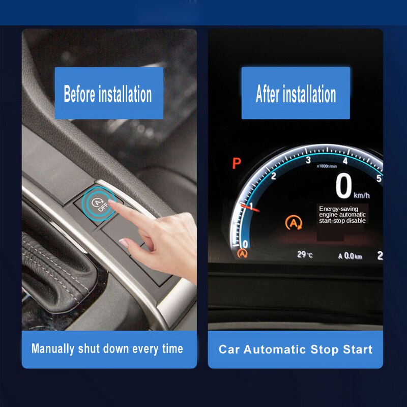 For Buick Regal Lacrosse Excelle Verano GL8 Car Smart Stop Canceller Automatic Stop Start Engine System