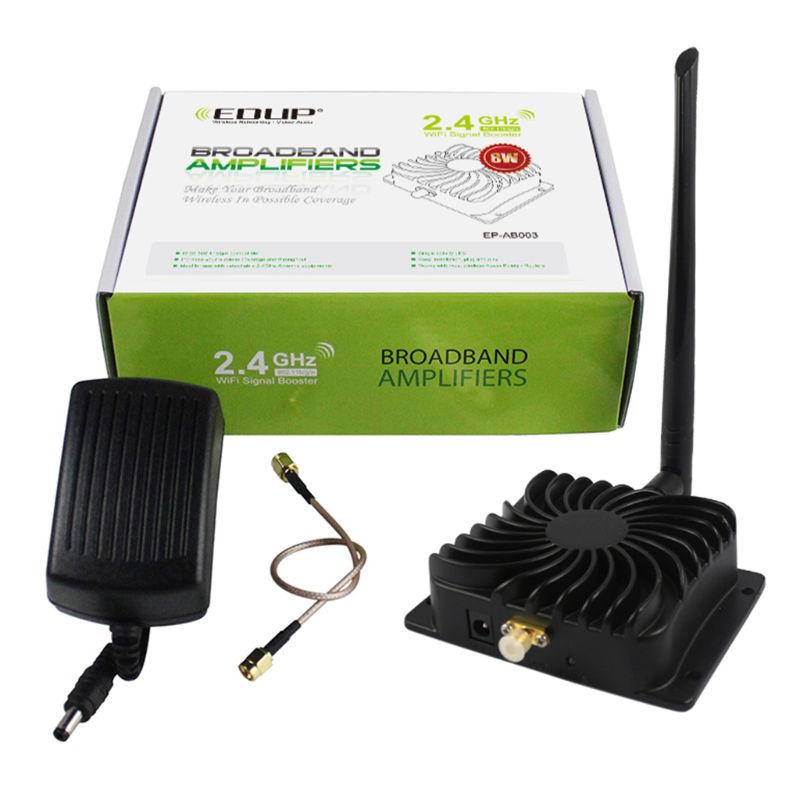 2.4GHz 5W EP-AB003 WiFi Wireless Broadband Signal Amplifier US/EU Plug Signal Booster