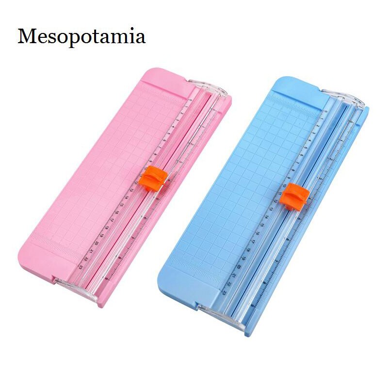 Gör-det-själv scrapbooking ablums papper skärmaskin papper rosa skärare mini skär kniv skärmaskin skärmaskin papper hem skärmaskin