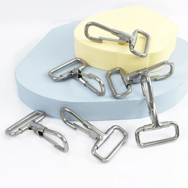 2-10 Stuks 304 Roestvrij Stalen Gesp Rugzak Keten Metalen Karabijn Sleutelhanger Handtas Riem Karabijnhaak Diy Naaien accessoires