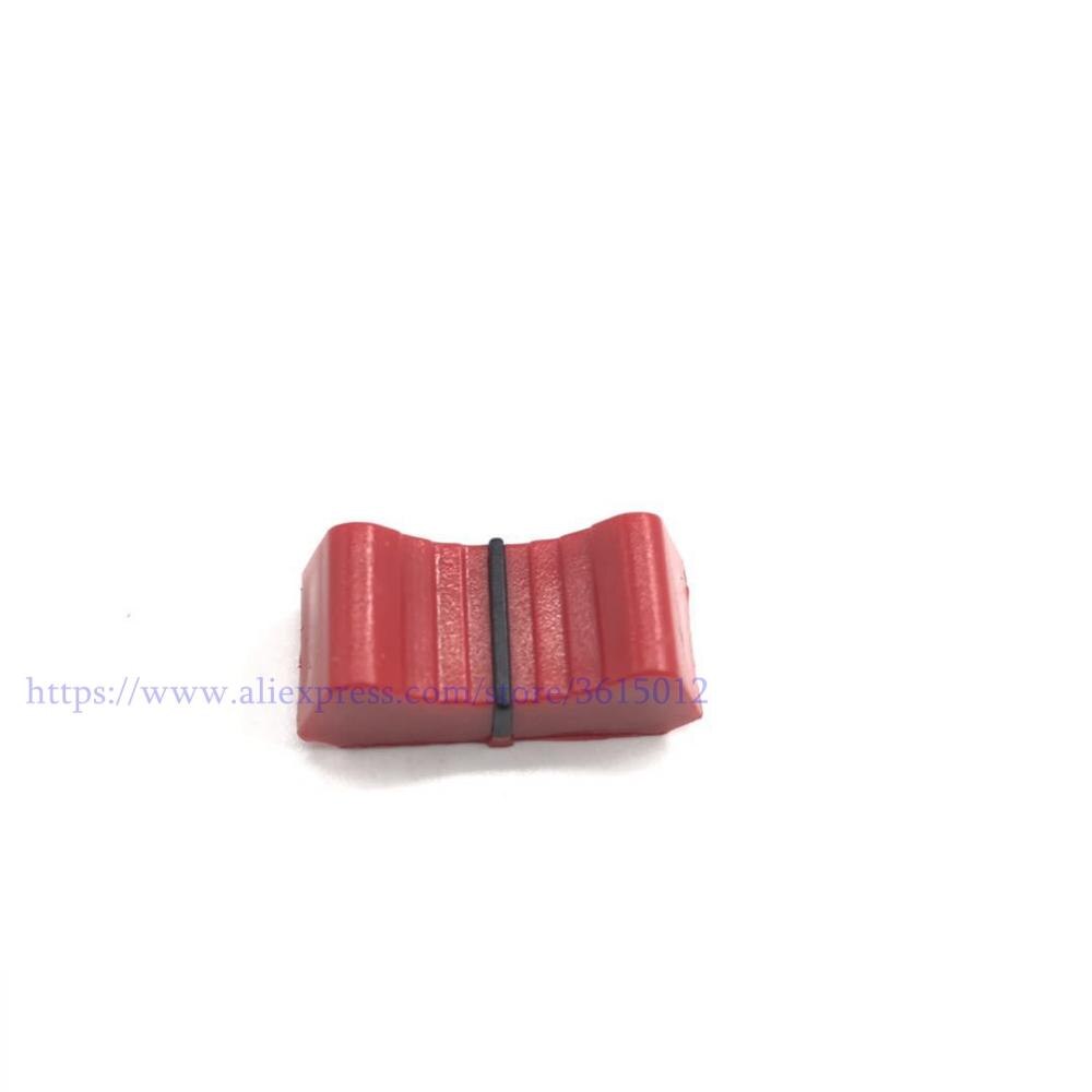 10 stks/partij rode kleur Mixer Fader knop VOOR ALLEN &amp; HEATH XONE 1D 2D 3D 4D 32 62 464 S2 slider Fader Knoppen vervanging