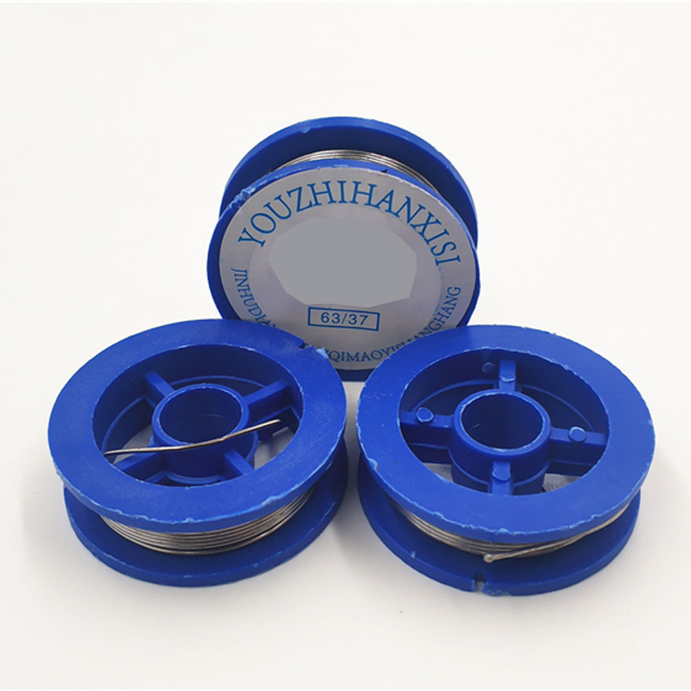 Mini 0.8mm tin lead solder wire roll soldeiring 2.0% flux diameter 0.8mm length 1.7 meter for PCB soldering repair